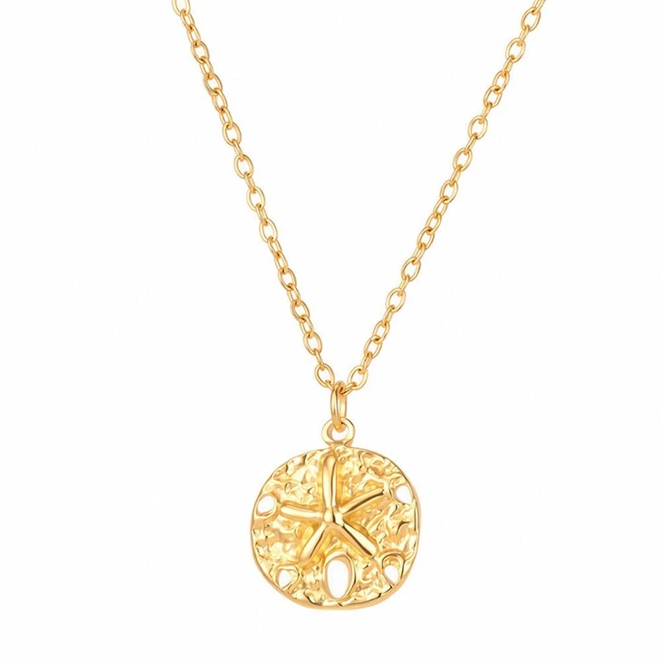 Sand Dollar Pendant Necklace