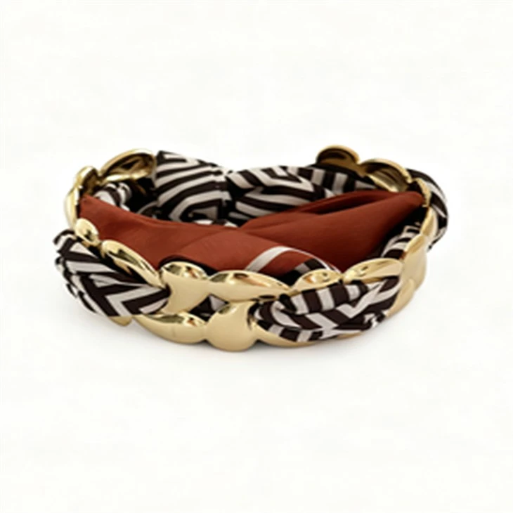 Scarf Petal Cuff Bangle