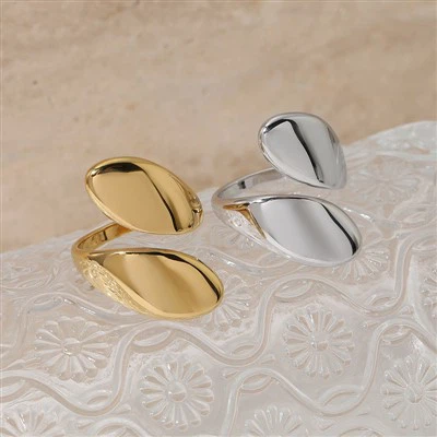 Adjustable Smooth Open Ring