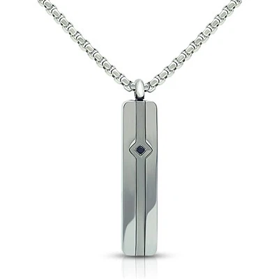 Bar Box Link Chain Necklace