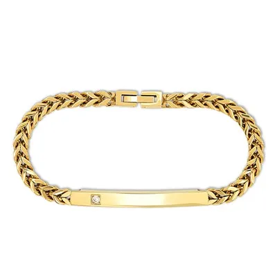 Bar Chain Bracelet Stainless Steel