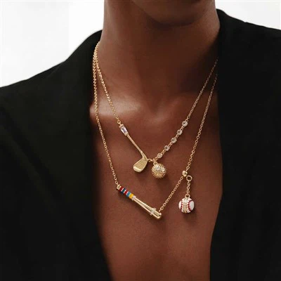 Baseball Chain Necklace