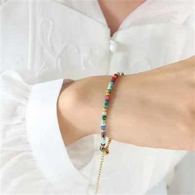 Boho Natural Stone Bracelet