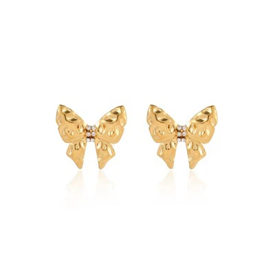 Butterfly Molten Earrings