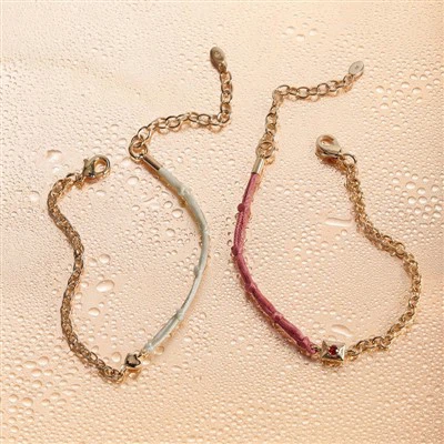 Cute Heart Woven Bracelet