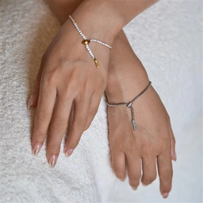 CZ Snake Chain Bracelet