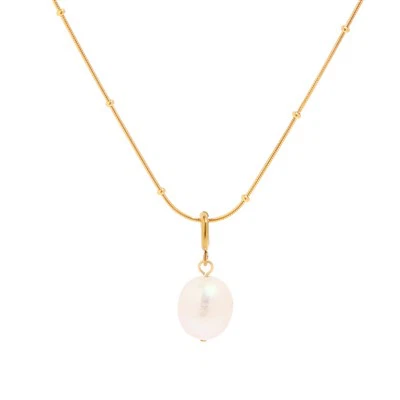 Drop Pearl Necklace