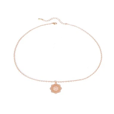 Filigree Flower Necklace