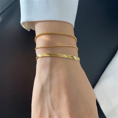 Flat Herringbone Bracelets