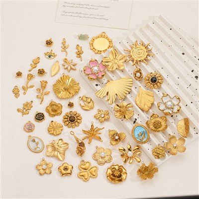 Flower Charm Pendant