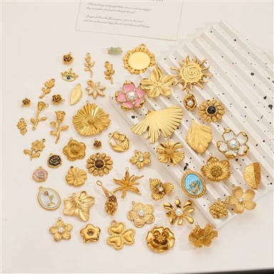 Flower Charm Pendant