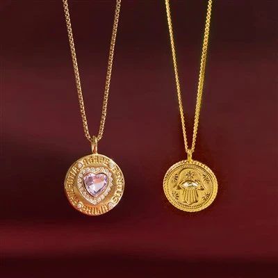 Hamsa Hand Thin Link Chain
