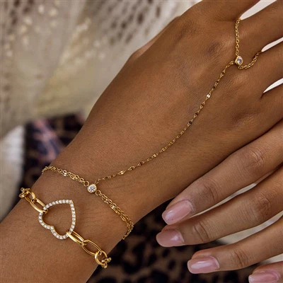 Minimalist Hand Bracelet