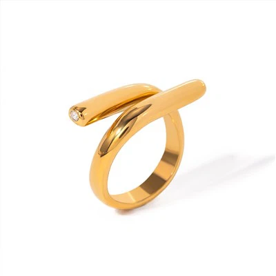 Minimalist Line Ring