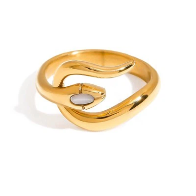 Minimalist Snake Ring