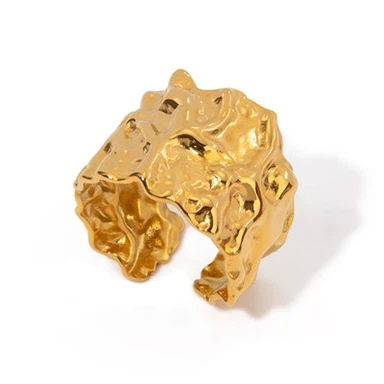 Molten Open Band Ring