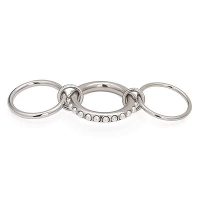 Multi Layer Pearl Band Rings