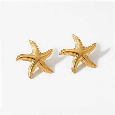 Ocean Starfish Stud Earrings