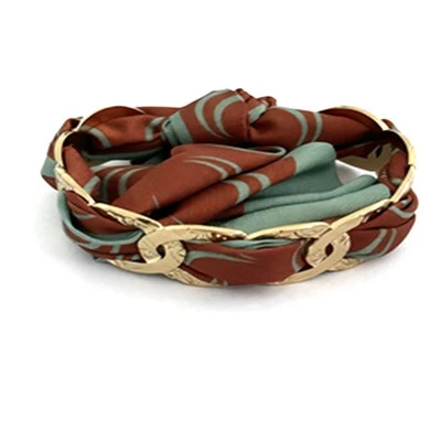 Scarf Knotted Cuff Bangle