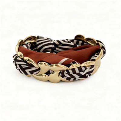 Scarf Petal Cuff Bangle