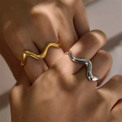 Smooth Wave Finger Band