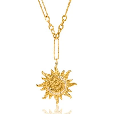 Sun And Moon Necklace