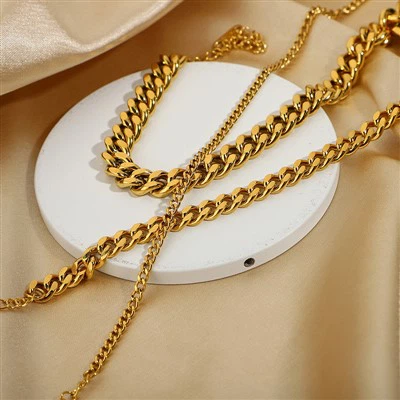 Tarnish-Resistant Cuban Link Bracelets