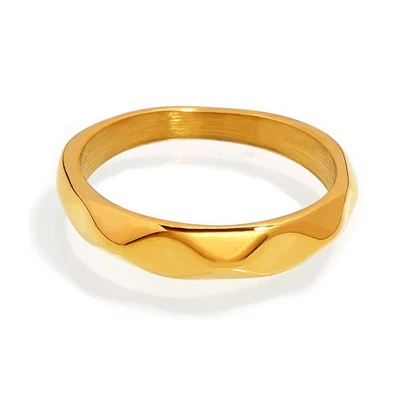 Textured Stacking Ring