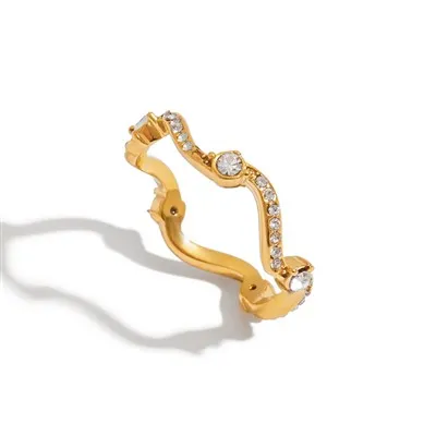Thin Wave Ring