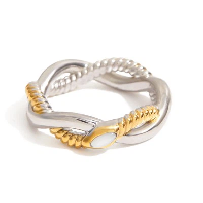 Twisted Snake Ring