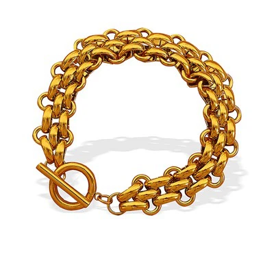 Vintage Thick Chain Bracelet