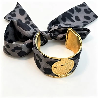 Wide Scarf Bow Cuff