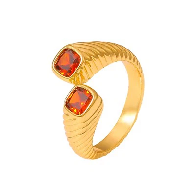 Zircon Open Bold Ring