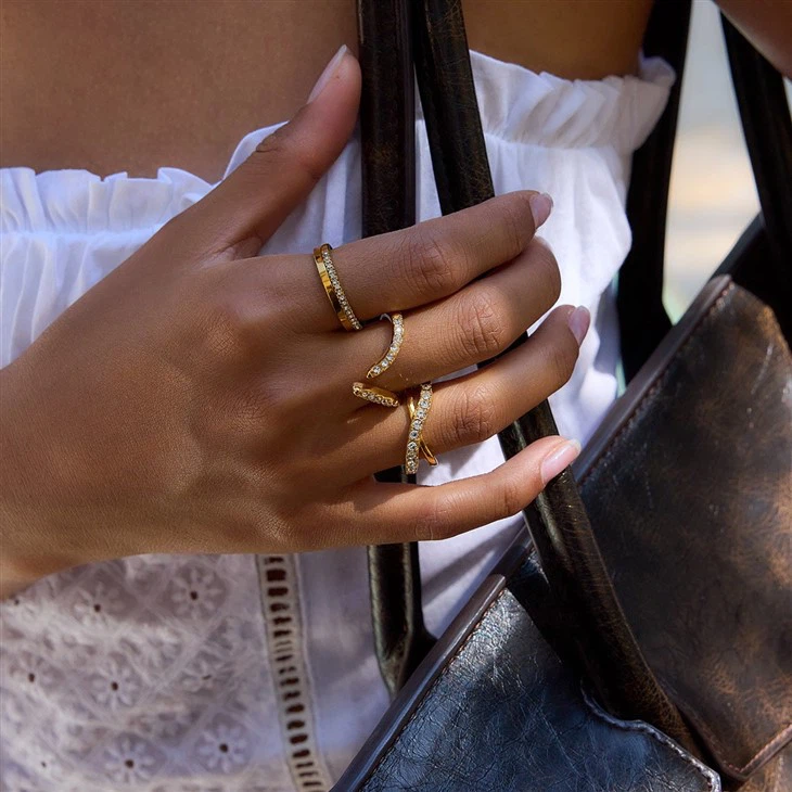 Stainless Steel Cross Ring high quality