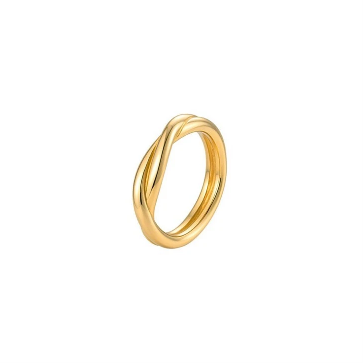 Stainless Steel Intertwined Knot Ring price