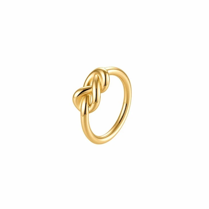 Stainless Steel Intertwined Knot Ring high quality