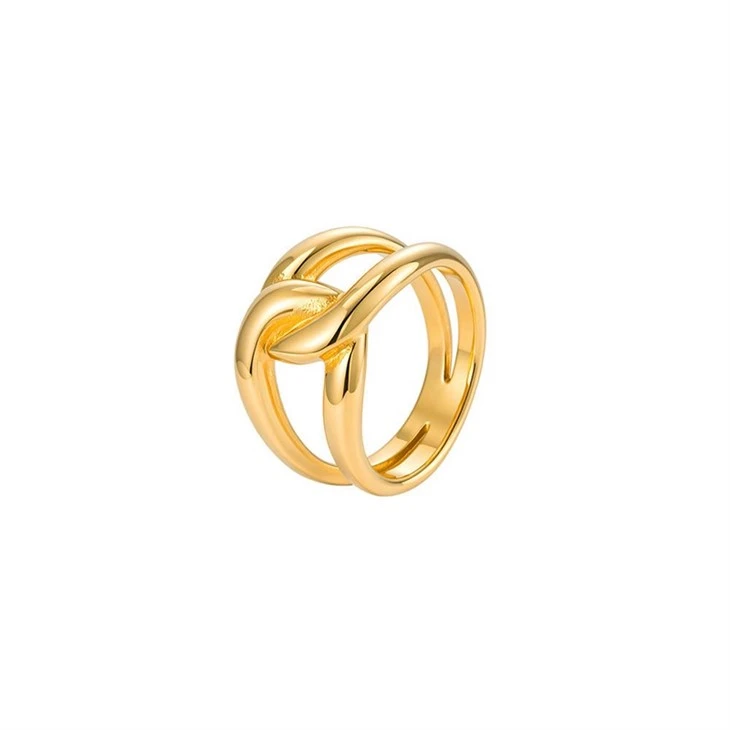 Stainless Steel Intertwined Knot Ring suppliers