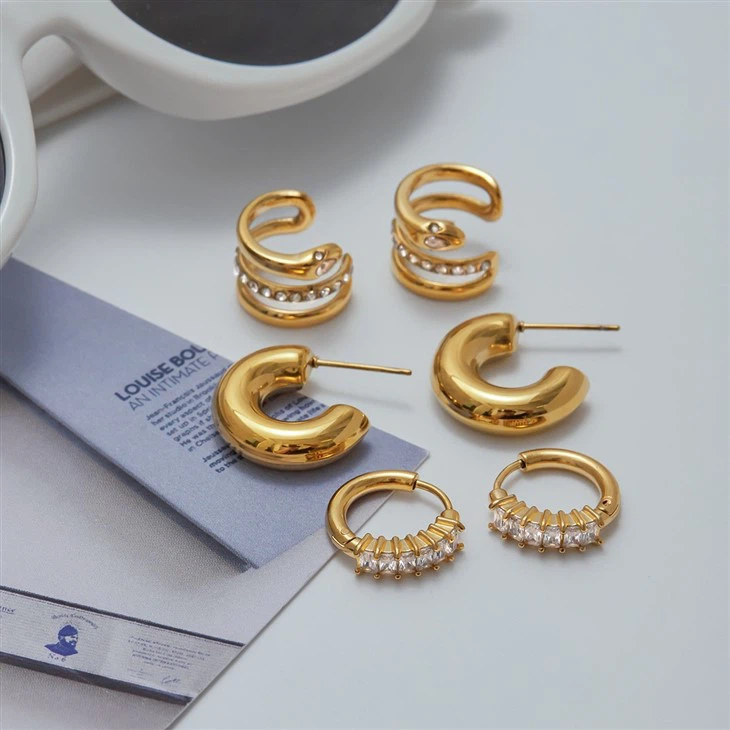 Stainless Steel Snake Earring Cuff factory