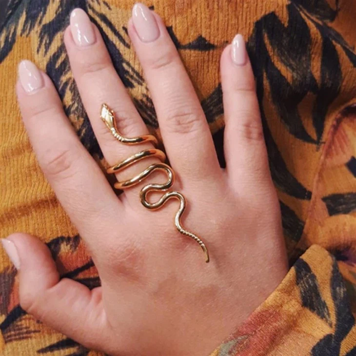 Stainless Steel Snake Ring