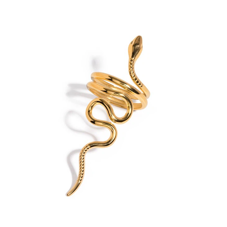 Stainless Steel Snake Ring