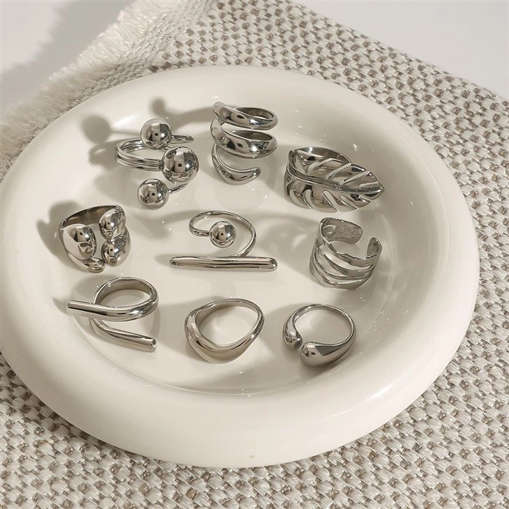 Stainless Steel Spiral Ring