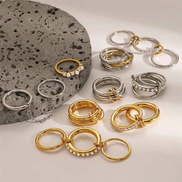 Stainless Steel Stacking Rings