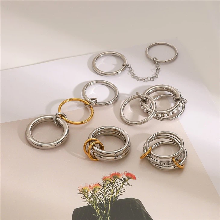 Stainless Steel Stacking Rings