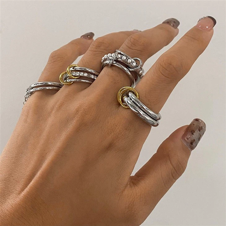 Stainless Steel Stacking Rings