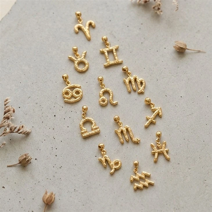 Stainless Steel Zodiac Charm factory