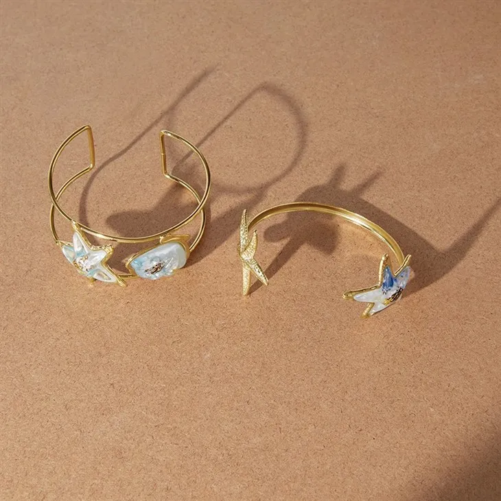 Starfish Open Cuff Bangle best