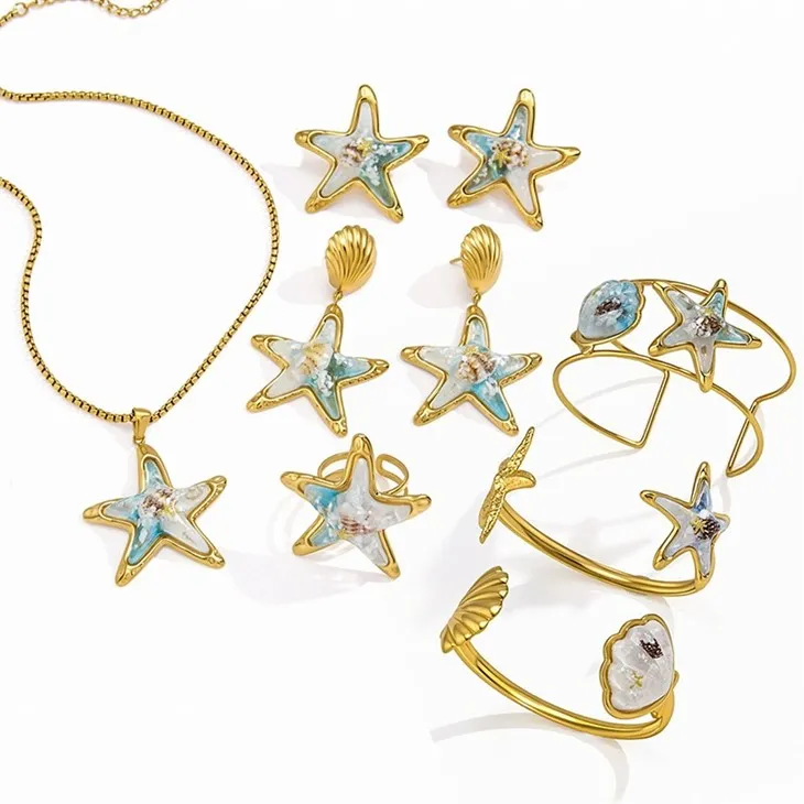 Starfish Open Cuff Bangle price