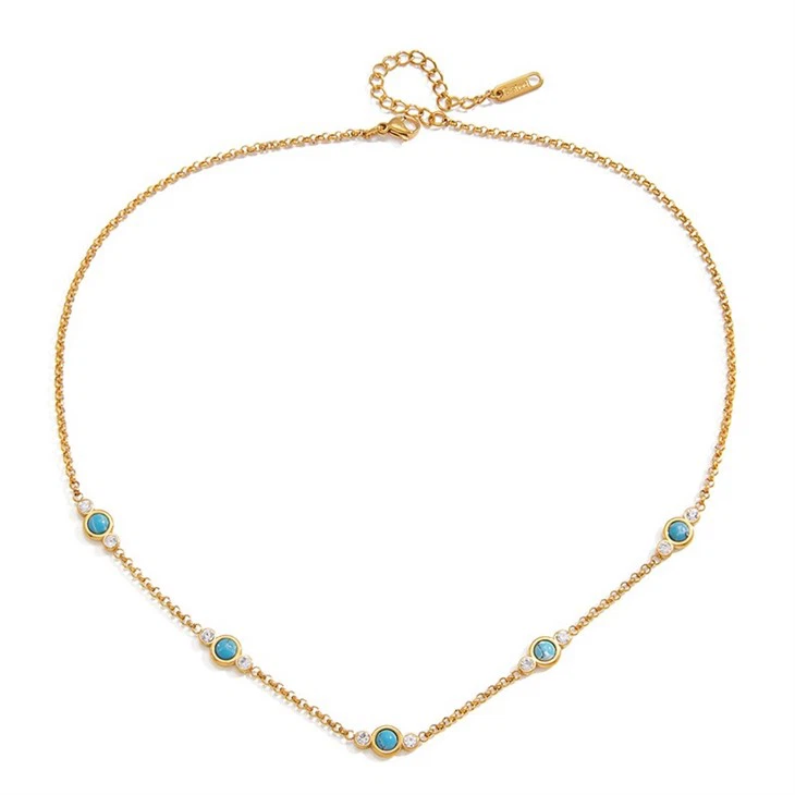 Turquoise Station Necklace manufacturers