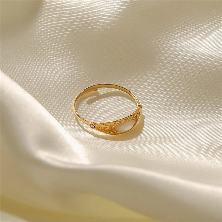 Vintage Cat Eye Open Ring factory