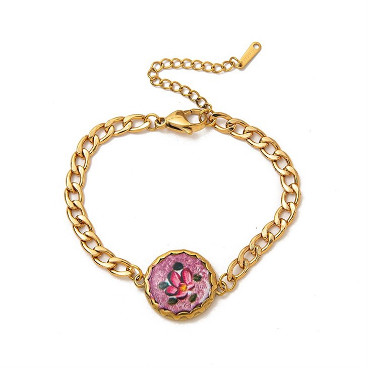 Vintage Floral Print Bracelet best